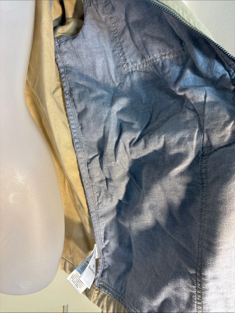 Columbia Beige/Tan Canvas Field Jacket